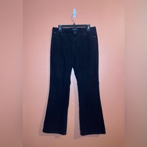Talbots Curvy Corduroy Denim Pants Womens Waist Size 10 P
